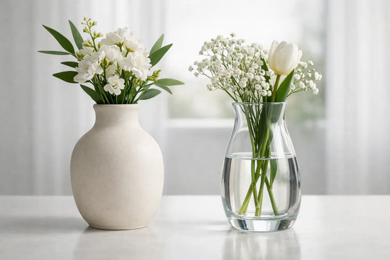 Ceramic Vases vs Glass Vases