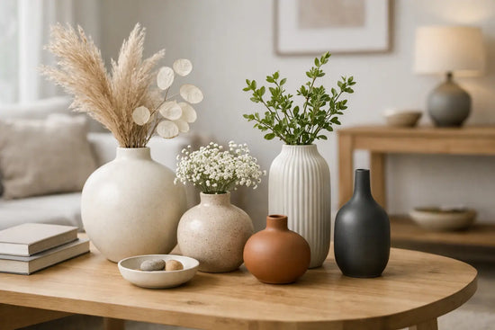 How to Style Ceramic Vases at Home
