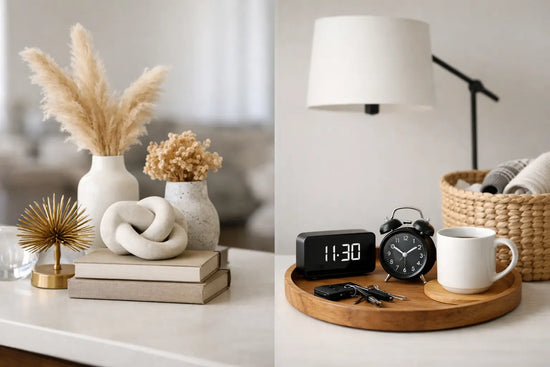 Decorative Accents vs Functional Decor