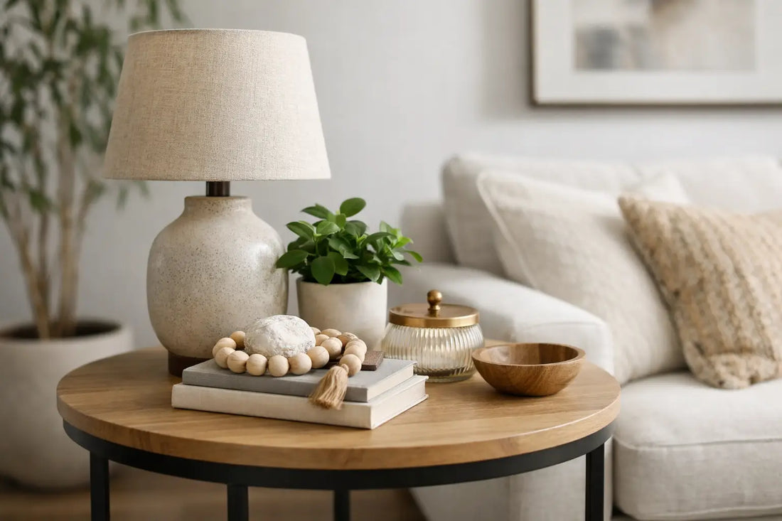 How to Decorate Side Tables That Feel Styled