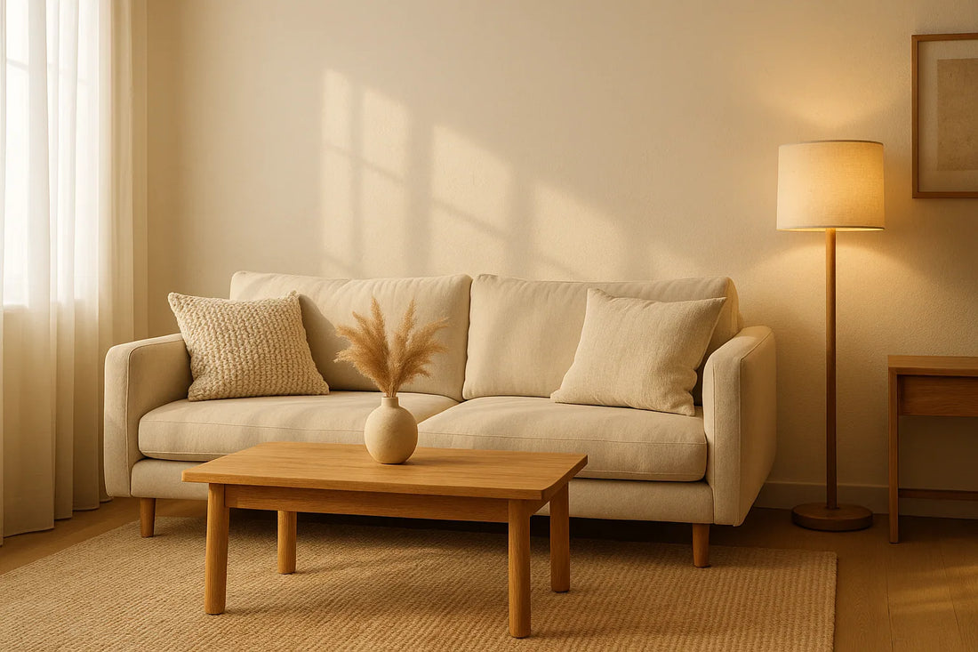 How to Style a Warm Minimalist Living Room
