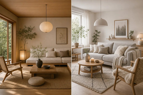 Japandi vs Scandinavian Home Decor Compared