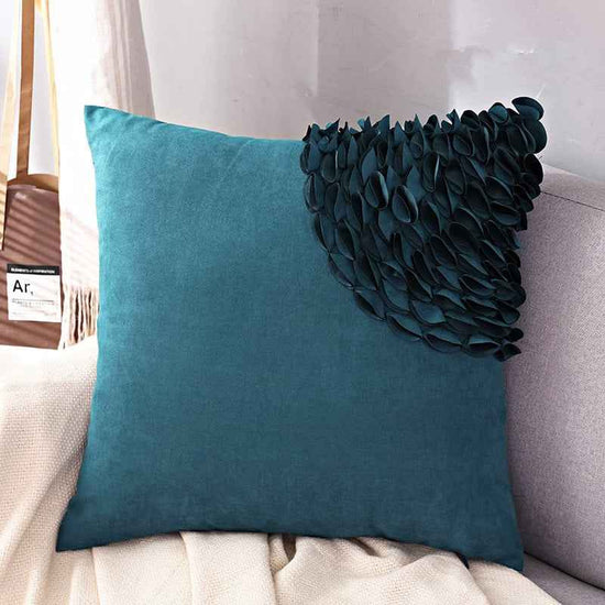 Handmade Decorative Pillowcase - Artistic Accent Cushion for Contemporary Living Spaces - Elden Home