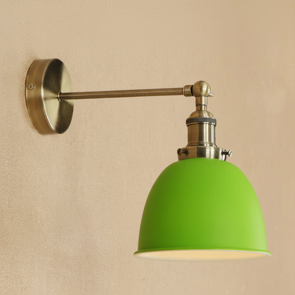 Minimalist Industrial Iron Wall Lamp - Vintage Industrial Wall Lamp - Elden Home