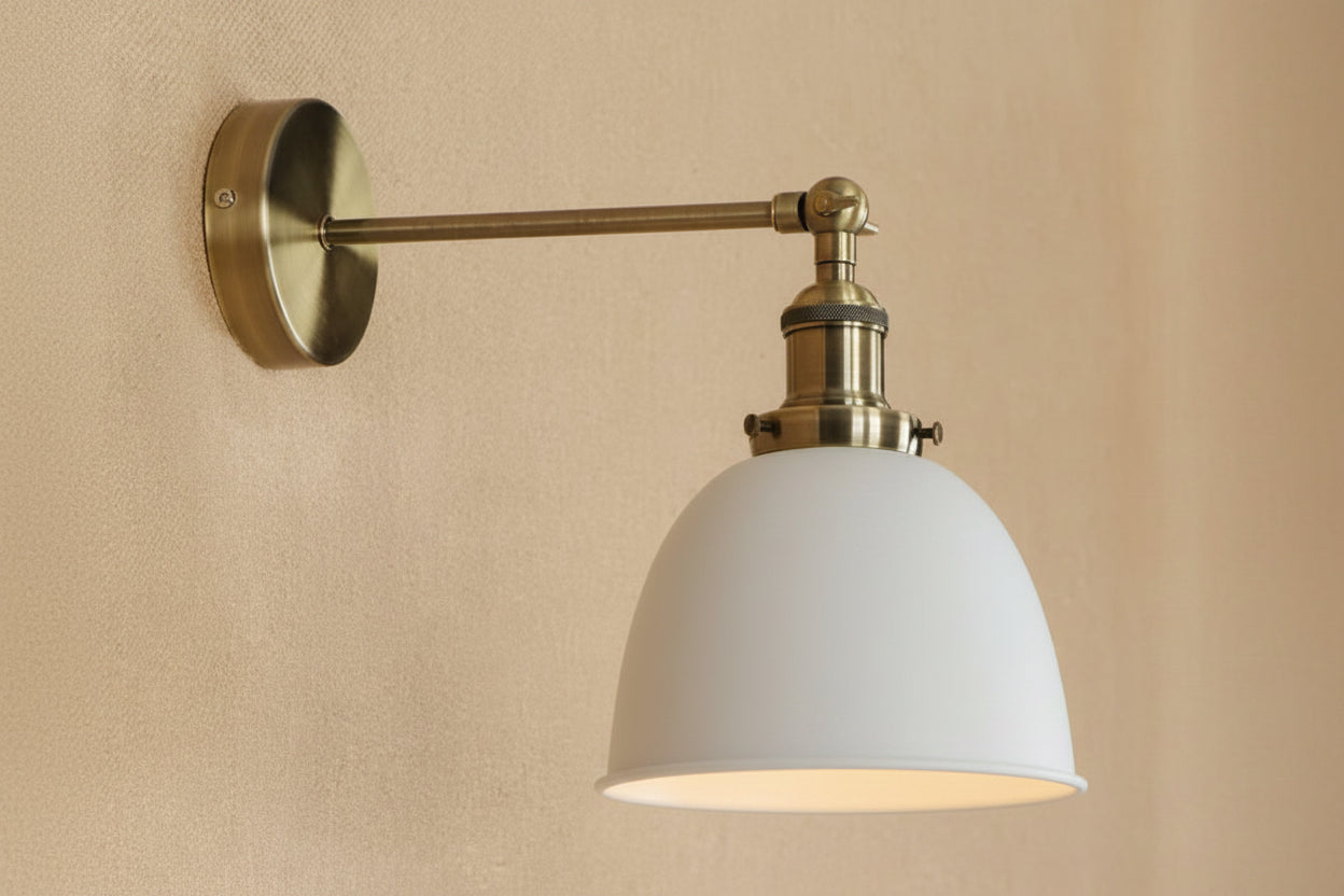 Minimalist Industrial Iron Wall Lamp - Vintage Industrial Wall Lamp - Elden Home