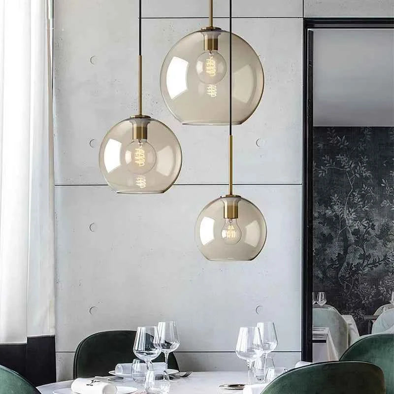 Contemporary Nordic LED Glass Decor for Modern Spaces - Elden Home