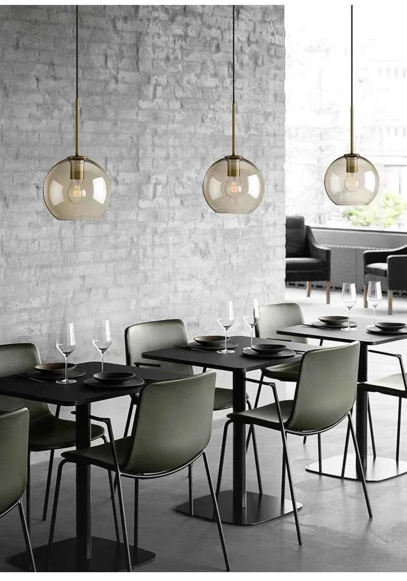 Contemporary Nordic LED Glass Decor for Modern Spaces - Elden Home