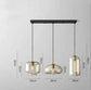 Contemporary Nordic LED Glass Decor for Modern Spaces - Elden Home