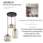 Contemporary Nordic LED Glass Decor for Modern Spaces - Elden Home