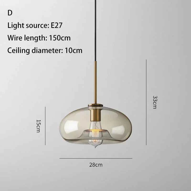 Contemporary Nordic LED Glass Decor for Modern Spaces - Elden Home