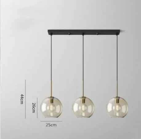 Contemporary Nordic LED Glass Decor for Modern Spaces - Elden Home