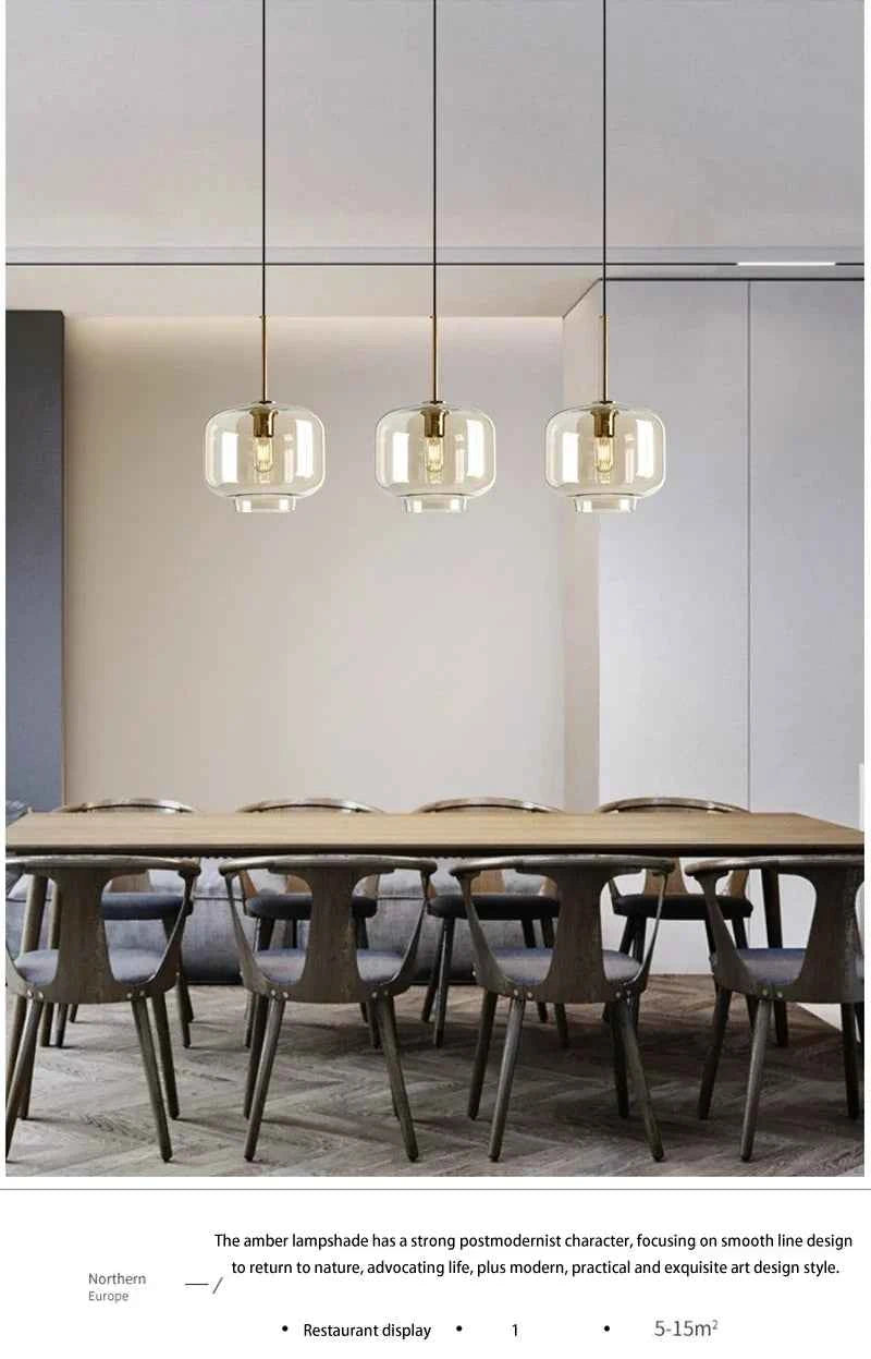 Contemporary Nordic LED Glass Decor for Modern Spaces - Elden Home