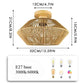 Warm Glow Rattan Ceiling Light - Stylish and Cozy Illumination - Elden Home