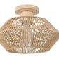Warm Glow Rattan Ceiling Light - Stylish and Cozy Illumination - Elden Home