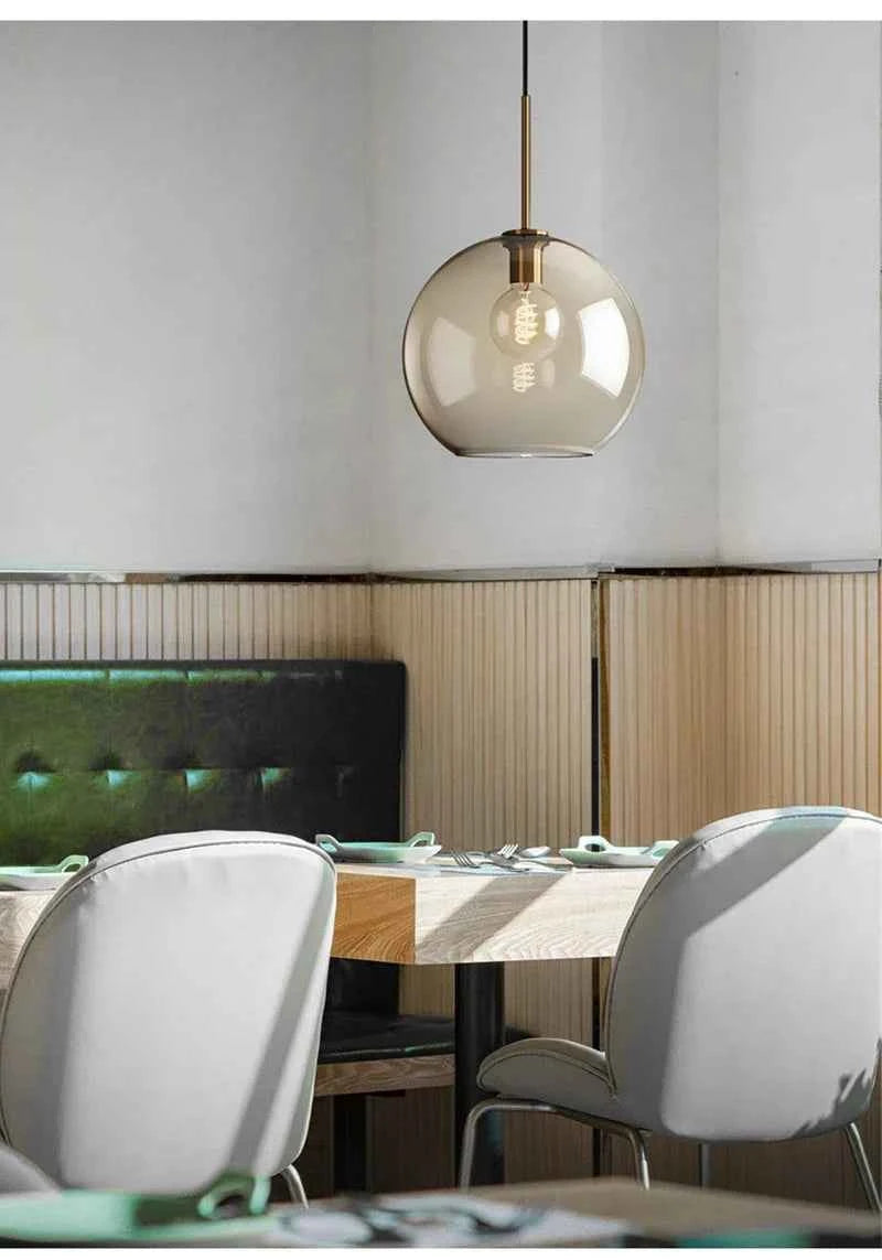 Contemporary Nordic LED Glass Decor for Modern Spaces - Elden Home