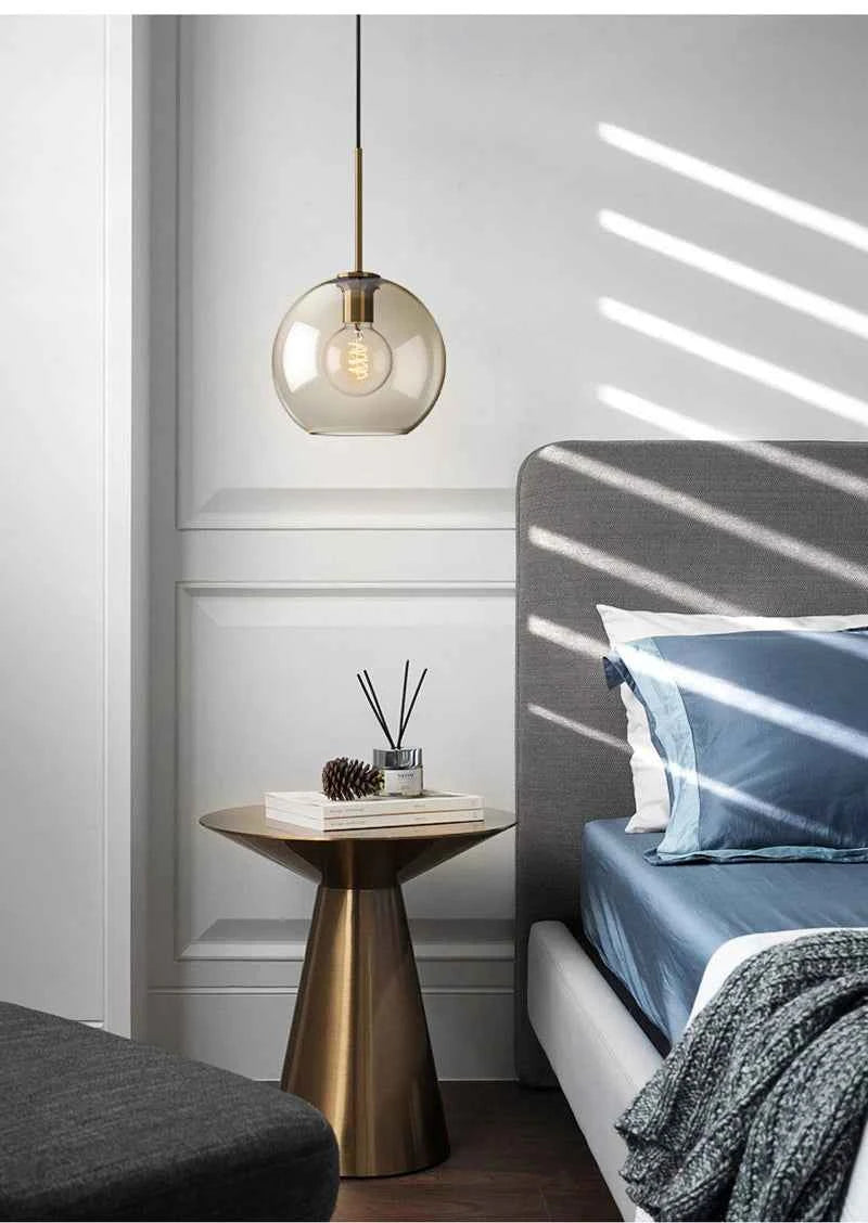 Contemporary Nordic LED Glass Decor for Modern Spaces - Elden Home