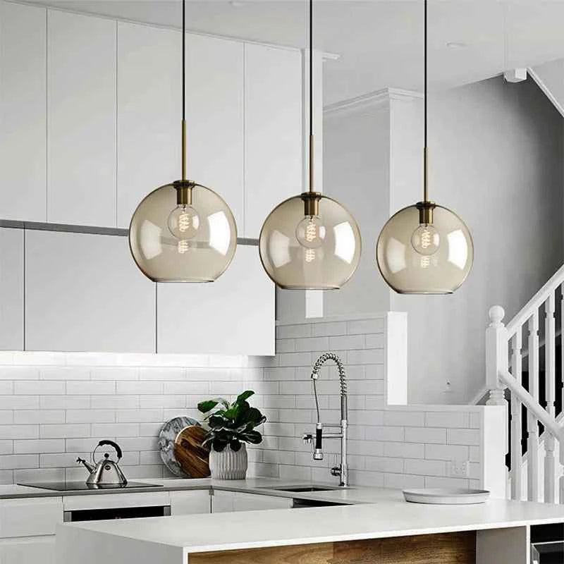 Contemporary Nordic LED Glass Decor for Modern Spaces - Elden Home