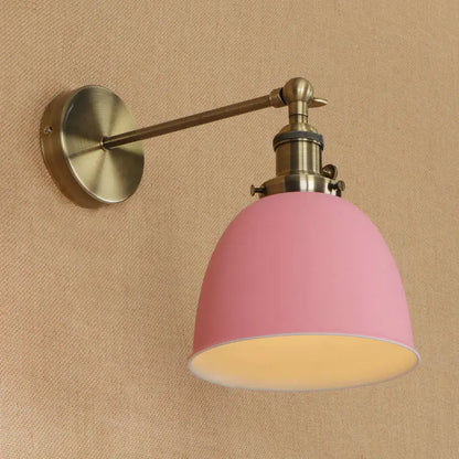 Minimalist Industrial Iron Wall Lamp - Vintage Industrial Wall Lamp - Elden Home