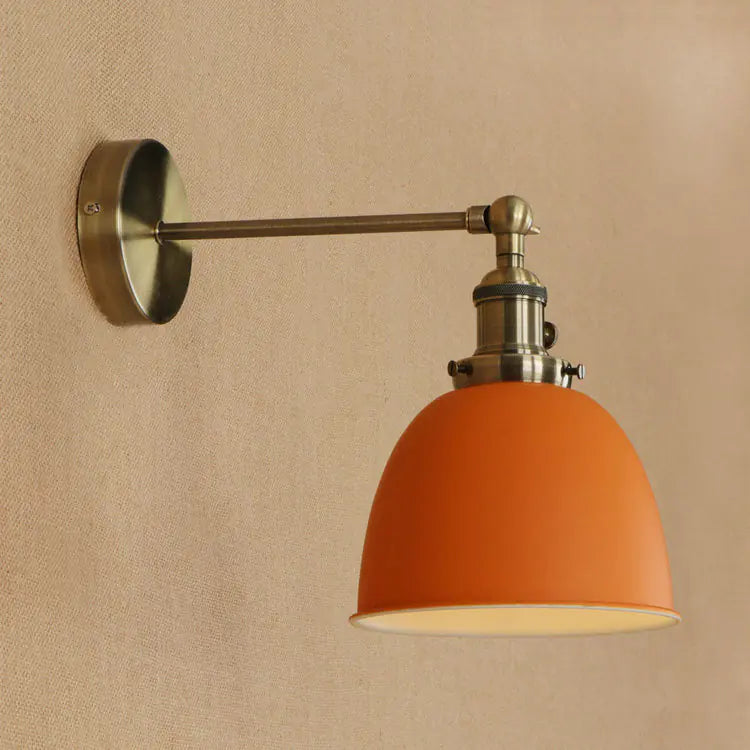Minimalist Industrial Iron Wall Lamp - Vintage Industrial Wall Lamp - Elden Home