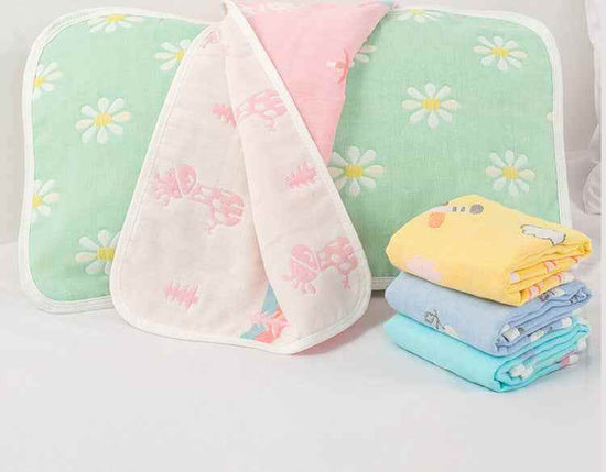 Breathable Muslin Pillowcase for Kids - Soft & Gentle Bedding - Elden Home