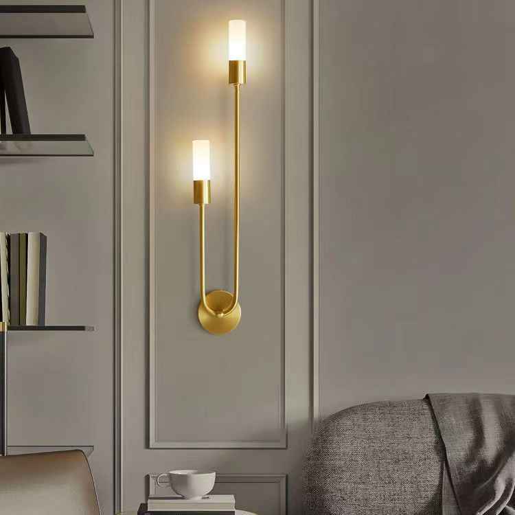 Bedside Adjustable Double-Head Wall Lamp for Perfect Lighting - Elden Home