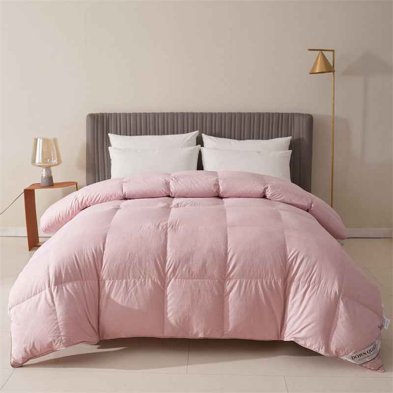 Neutral Down Comforter for Cozy Elegance and Stylish Décor - Elden Home