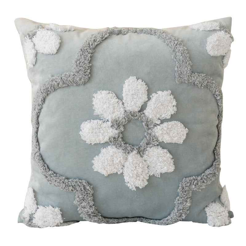 Nordic Tufted Pillowcase – Textured Decorative Cushion Cover for Sofa and Bed - Elden Home
