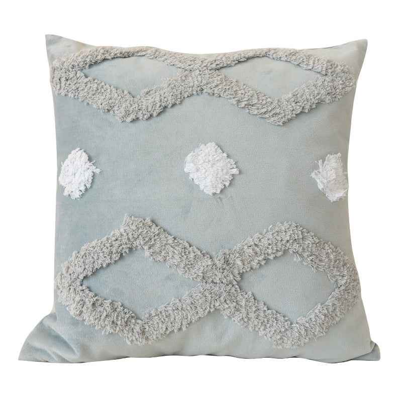 Nordic Tufted Pillowcase – Textured Decorative Cushion Cover for Sofa and Bed - Elden Home