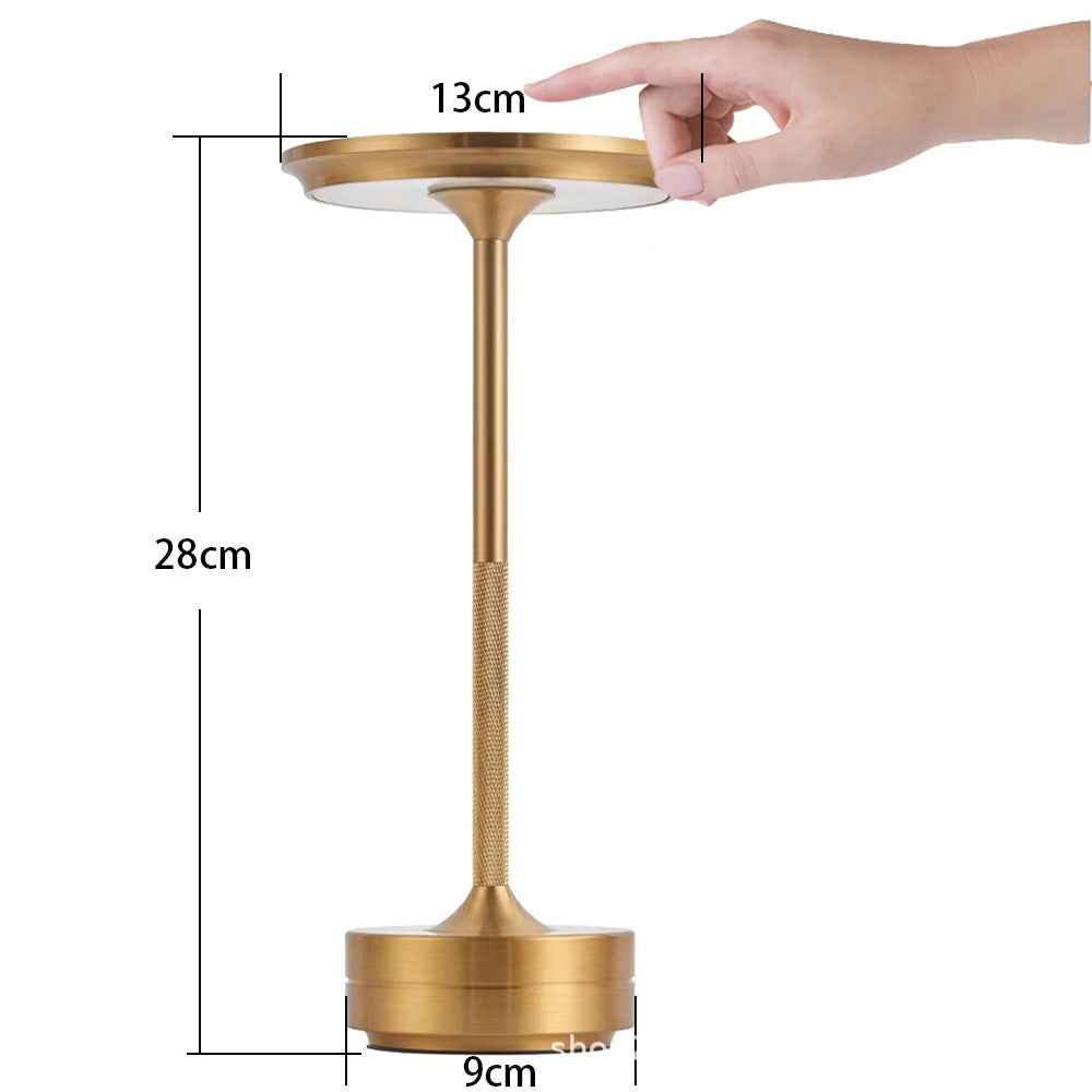 Minimalist USB Table Lamp for Modern Spaces - Warm Ambient Lighting - Elden Home