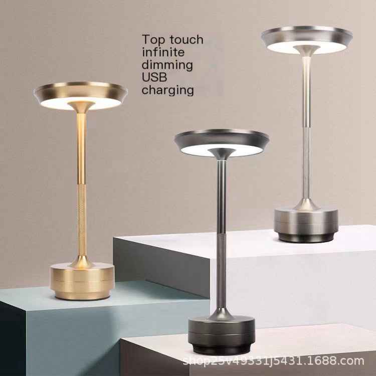 Minimalist USB Table Lamp for Modern Spaces - Warm Ambient Lighting - Elden Home